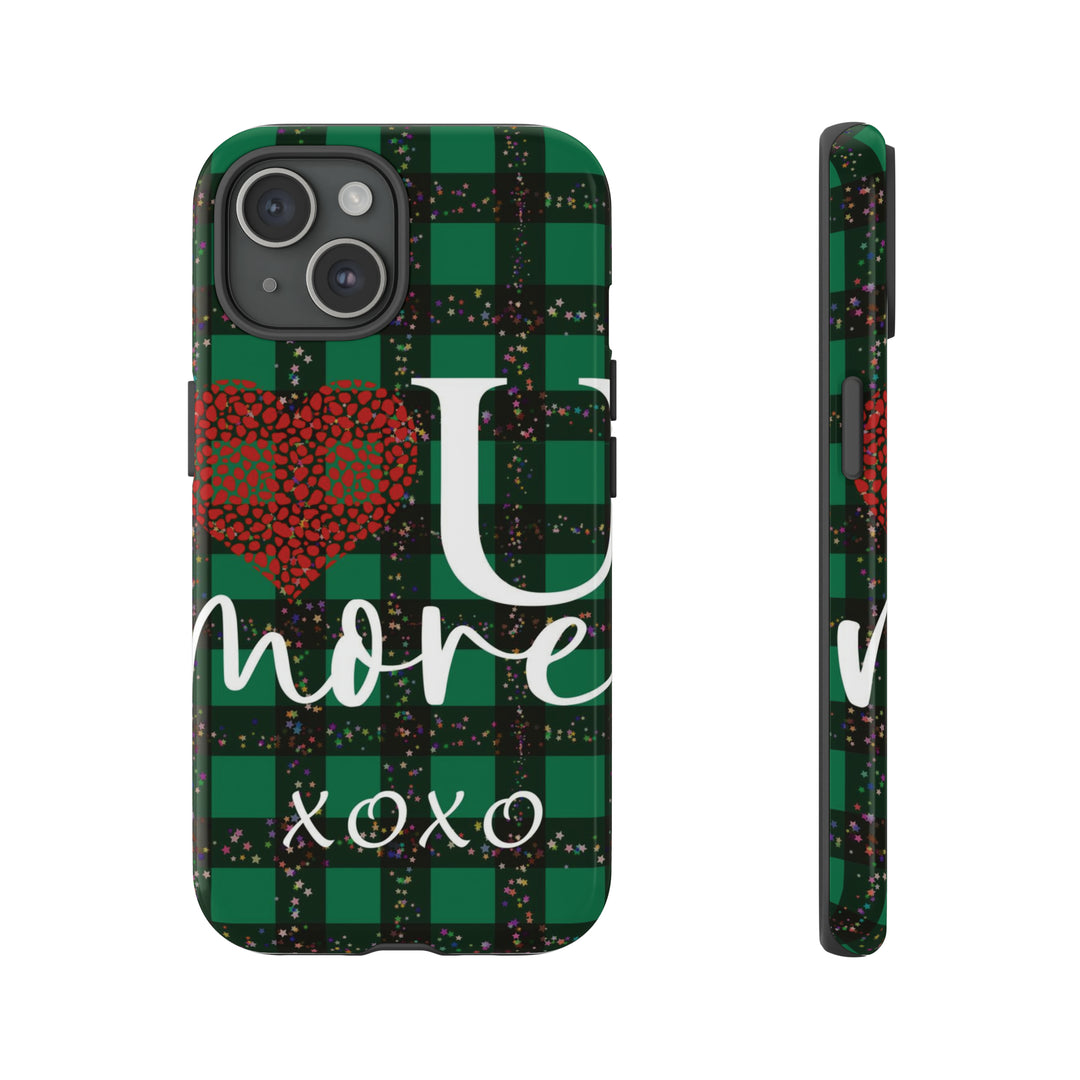 Cute IPhone Case | iPhone 15 Case | iPhone 15 Pro Max Case, Iphone 14 Case, Iphone 14 Pro Max Case IPhone Case for Art Lovers, Love You Green - Studio40ParkLane