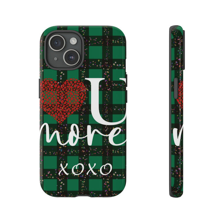 Cute IPhone Case | iPhone 15 Case | iPhone 15 Pro Max Case, Iphone 14 Case, Iphone 14 Pro Max Case IPhone Case for Art Lovers, Love You Green - Studio40ParkLane