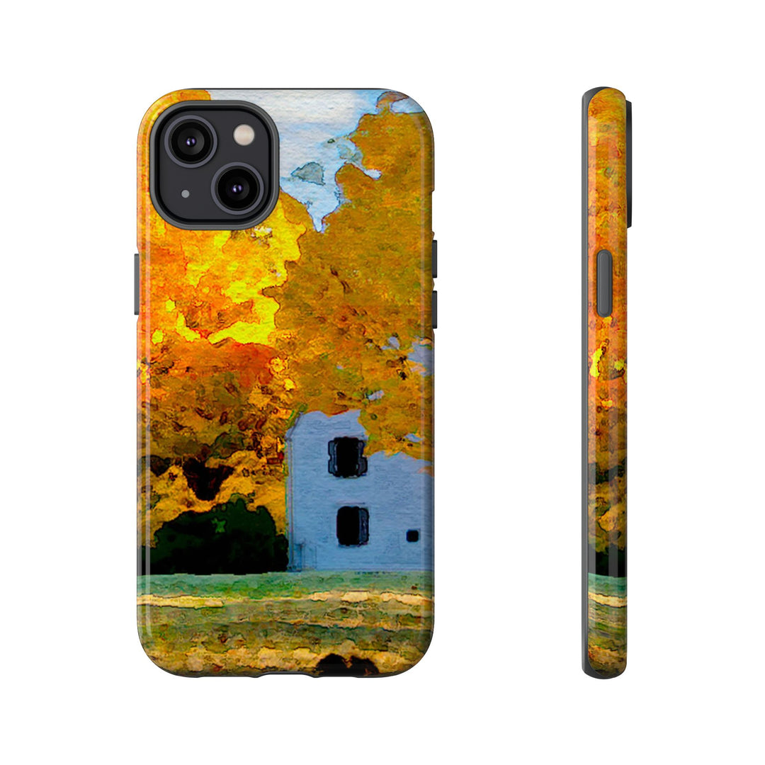 Impact Resistant, Fall Leaves Watercolor, Cute Phone Cases for Samsung S24, S23, S22, S21, IPhone 15 pro Iphone 14 pro Iphone 13 IPhone 12 Iphone 11 - Studio40ParkLane