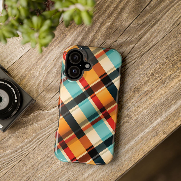 Checkered Plaid Magsafe Gift for Her Cute Phone Case for Iphone, | iPhone 16 | iPhone 15 Pro Max, Iphone 14 Pro Max, 13 12 11 10 9 8 7 - Studio40ParkLane