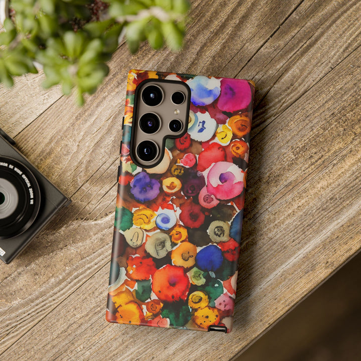 Impact Resistant, Fall Colors Buttons, Cute Phone Cases for Samsung S24, S23, S22, S21, IPhone 15 pro Iphone 14 pro Iphone 13 IPhone 12 Iphone 11 - Studio40ParkLane