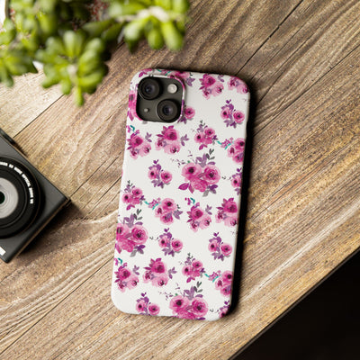 Slim Spring Flowers Gift for Her Cute Phone Cases for Iphone 16 Pro Max | iPhone 15 Case | iPhone 15 Pro Max Case, Iphone 14, 13, 12, 11, 10, 8, 7 - Studio40ParkLane
