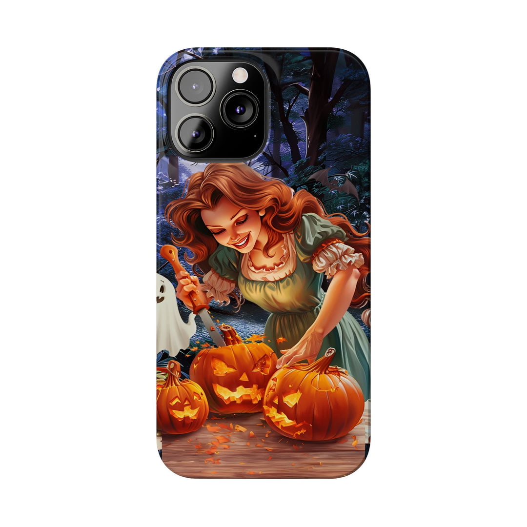 Slim Fall Autumn Pumpkin Fairy Gift for Her Cute Phone Cases for Iphone 16 | iPhone 15 Case | iPhone 15 Pro Max Case, Iphone 14, Iphone 14 Pro Max, Iphone 13, Slim - Studio40ParkLane