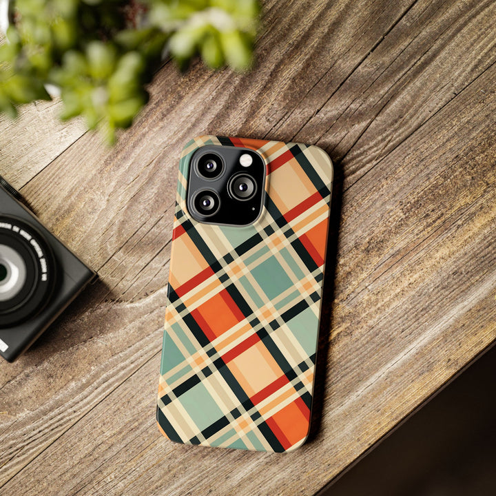 Slim Checkered Plaid Gift for Her Cute Phone Cases for Iphone 16 Pro Max | iPhone 15 Case | iPhone 15 Pro Max Case, Iphone 14, 13, 12, 11, 10, 8, 7 - Studio40ParkLane