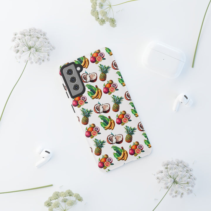 Cute Samsung Case | Cool Iphone Case | Tropical Summer Fruit, Samsung S24, S23, S22, S21, IPhone 15 Case | Iphone 14 Case, Iphone 13 Case - Studio40ParkLane