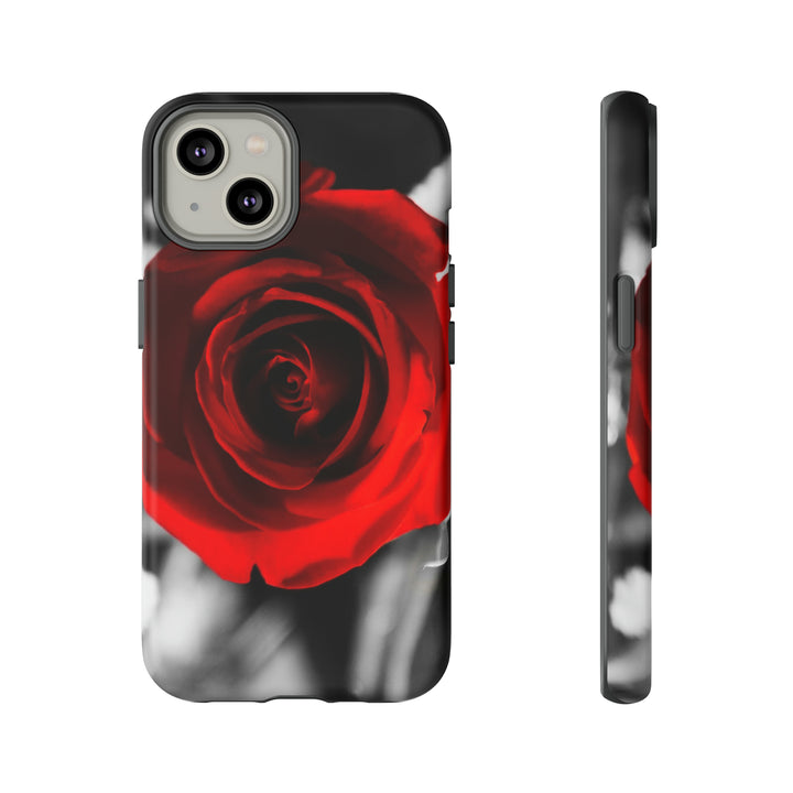 Cute IPhone Case | iPhone 15 Case | iPhone 15 Pro Max Case, Iphone 14 Case, Iphone 14 Pro Max Case IPhone Case for Art Lovers - Red Rose - Studio40ParkLane