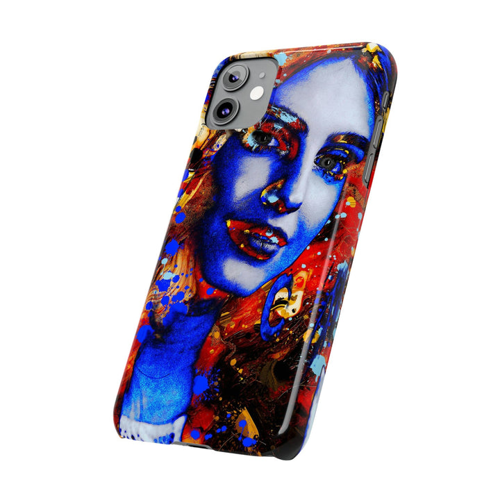Slim Cute Phone Cases for Iphone - | iPhone 15 Case | iPhone 15 Pro Max Case, Iphone 14 Case, Iphone 14 Pro Max, Iphone 13, Marble Splash Face - Studio40ParkLane
