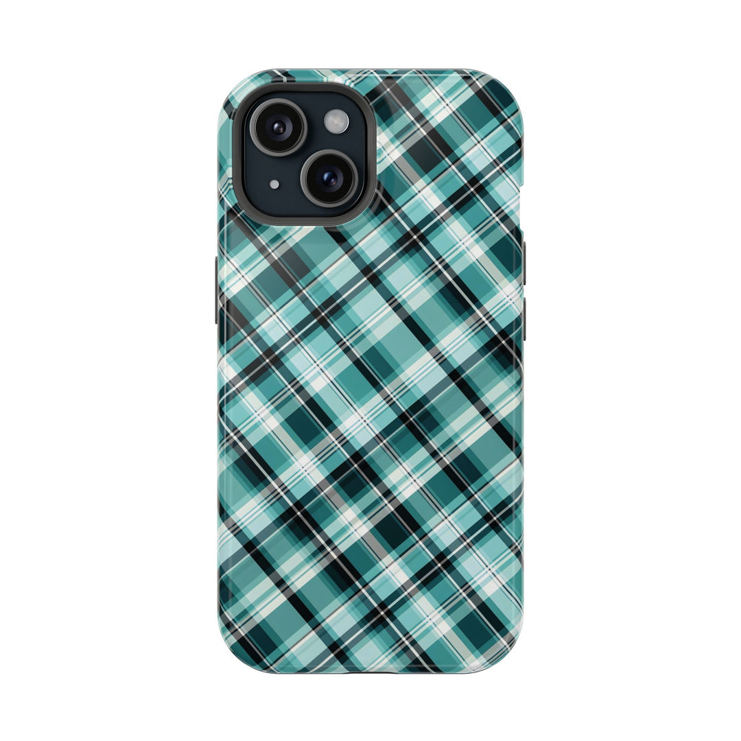 Checkered Plaid Magsafe Gift for Her Cute Phone Case for Iphone, | iPhone 16 | iPhone 15 Pro Max, Iphone 14 Pro Max, 13 12 11 10 9 8 7 - Studio40ParkLane