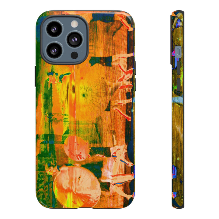 Cute IPhone Case | iPhone 15 Case | iPhone 15 Pro Max Case, Iphone 14 Case, Iphone 14 Pro Max Case IPhone Case for Traveler, Fall Sunset Dance - Studio40ParkLane