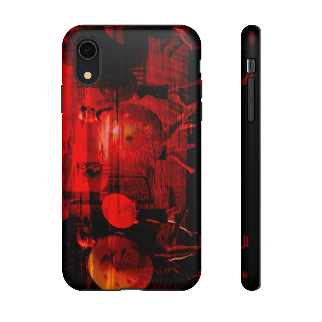 Cute IPhone Case | iPhone 15 Case | iPhone 15 Pro Max Case, Iphone 14 Case, Iphone 14 Pro Max Case IPhone Case for Art Lovers, Sunset Dance Red - Studio40ParkLane