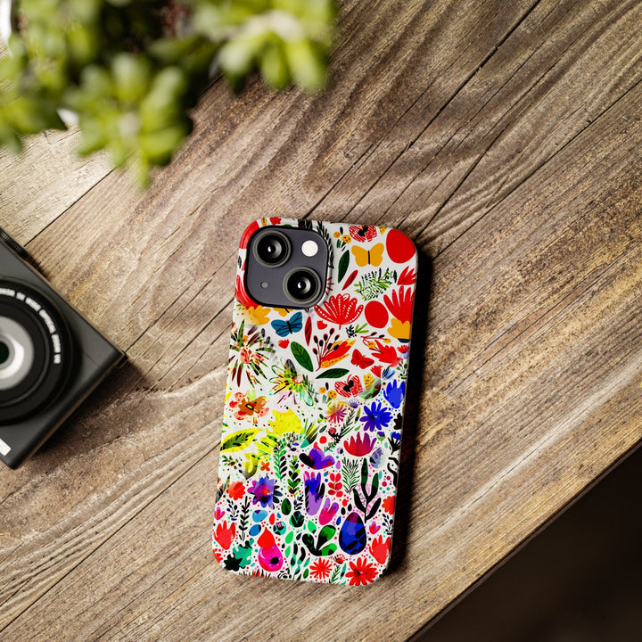 Slim Cute Phone Cases for Iphone | iPhone 15 Case | iPhone 15 Pro Max Case, Iphone 14, Iphone 14 Pro Max, Iphone 13, Flowers 4 Seasons - Studio40ParkLane