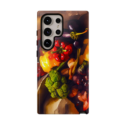 Impact Resistant, Fall Farm Vegetables, Cute Phone Cases for Samsung S24, S23, S22, S21, IPhone 15 pro Iphone 14 pro Iphone 13 IPhone 12 Iphone 11