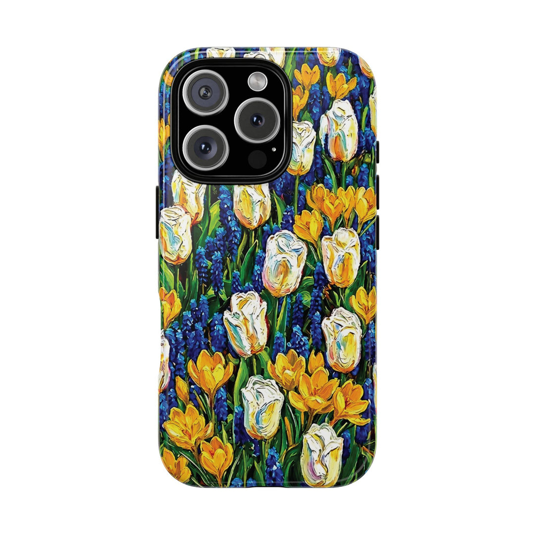 Tough Cute Spring Flowers Phone Case, for IPhone 17 Pro Max | Iphone 17 Air, Iphone 16, IPhone 15, 14 13 12, Samsung Galaxy S26, S25, S24, S23 - Studio40ParkLane