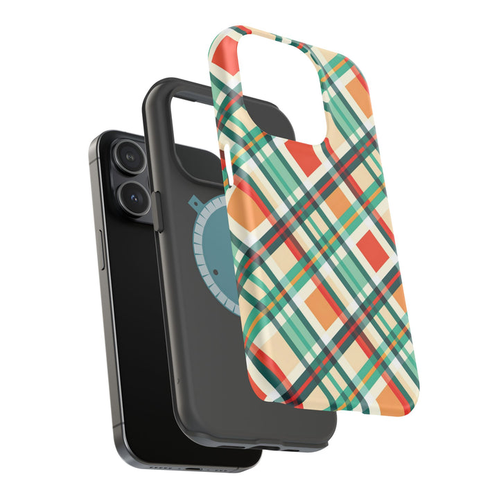 Checkered Plaid Magsafe Gift for Her Cute Phone Case for Iphone, | iPhone 16 | iPhone 15 Pro Max, Iphone 14 Pro Max, 13 12 11 10 9 8 7 - Studio40ParkLane