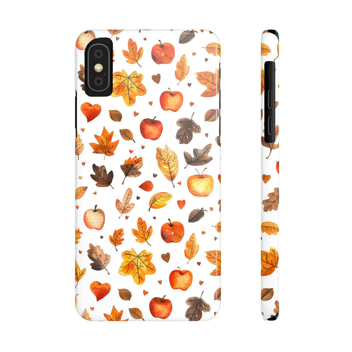 Slim Fall Autumn Leaves Gift for Her Cute Phone Cases for Iphone 16 | iPhone 15 Case | iPhone 15 Pro Max Case, Iphone 14, Iphone 14 Pro Max, Iphone 13, Slim - Studio40ParkLane