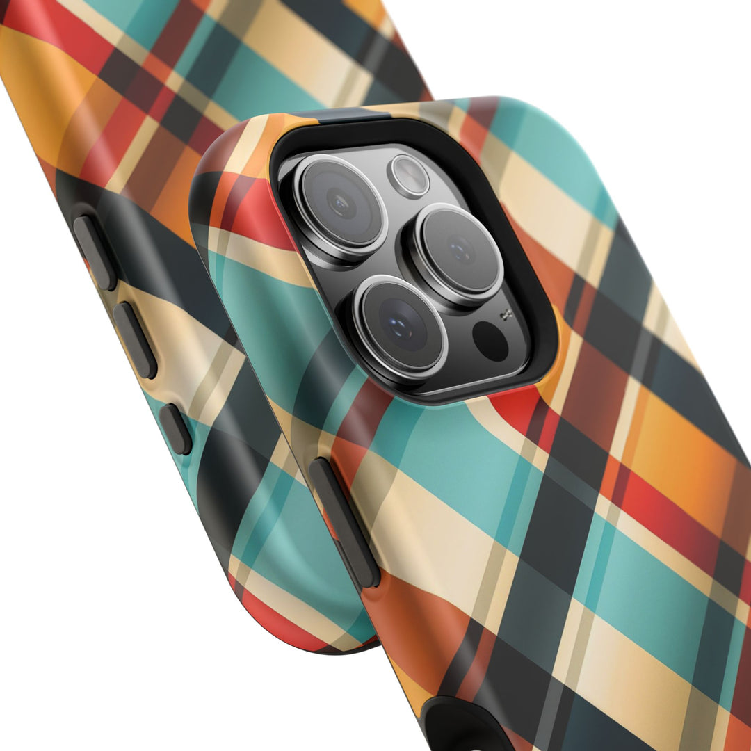 Checkered Plaid Magsafe Gift for Her Cute Phone Case for Iphone, | iPhone 16 | iPhone 15 Pro Max, Iphone 14 Pro Max, 13 12 11 10 9 8 7 - Studio40ParkLane