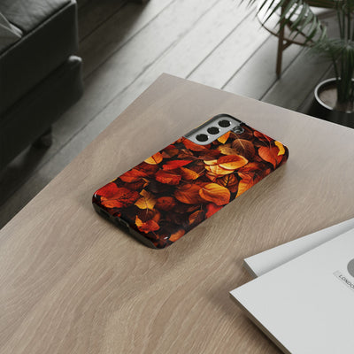 Autumn Fall Leaves Gift for Her Cute Phone Case for, Samsung Galaxy S24, S23, S22, S21, IPhone 16 Case | Iphone 15, Iphone 14, IPhone 13 Case