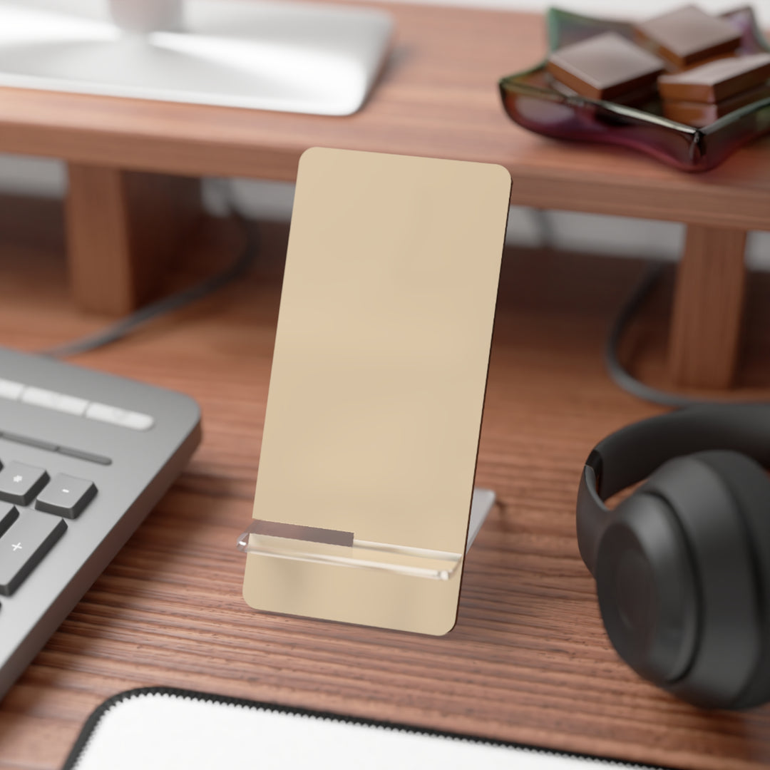 Phone Stand, Soothing Light Beige Design for Iphones 16, Iphone 15, 14, 13, 12 Samsung Galaxy S24, S23, S22, S21 and Google Pixel 8 - Studio40ParkLane