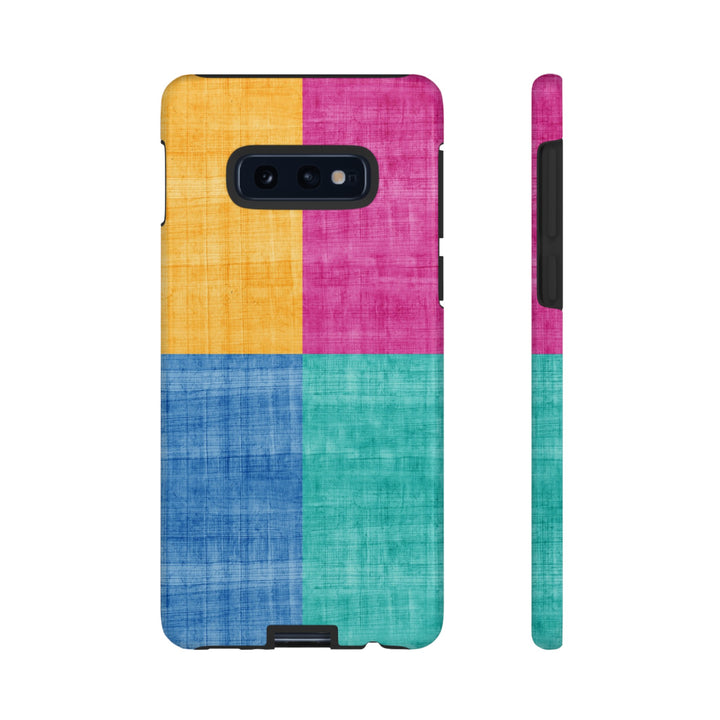 Impact Resistant, Colored Shapes, Cute Phone Cases for Samsung S24, S23, S22, S21, IPhone 15 pro Iphone 14 pro Iphone 13 IPhone 12 Iphone 11 - Studio40ParkLane