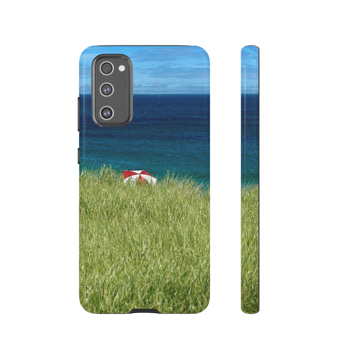Cute Samsung Phone Case | Aesthetic Samsung Phone Case | Beach Umbrella | Galaxy S23, S22, S21, S20 | Luxury Double Layer | Cool - Studio40ParkLane