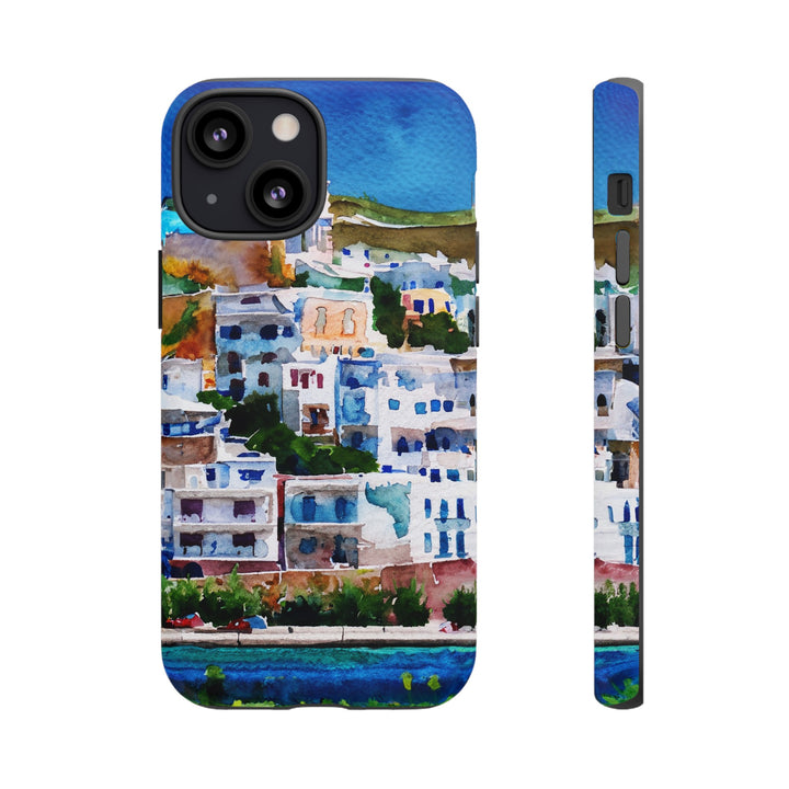 Impact Resistant, Greece House, Cute Phone Cases for Samsung S24, S23, S22, S21, IPhone 15 pro Iphone 14 pro Iphone 13 IPhone 12 Iphone 11 - Studio40ParkLane
