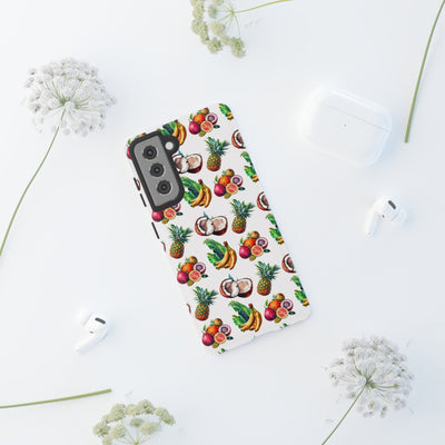 Cute Samsung Case | Cool Iphone Case | Tropical Summer Fruit, Samsung S24, S23, S22, S21, IPhone 15 Case | Iphone 14 Case, Iphone 13 Case