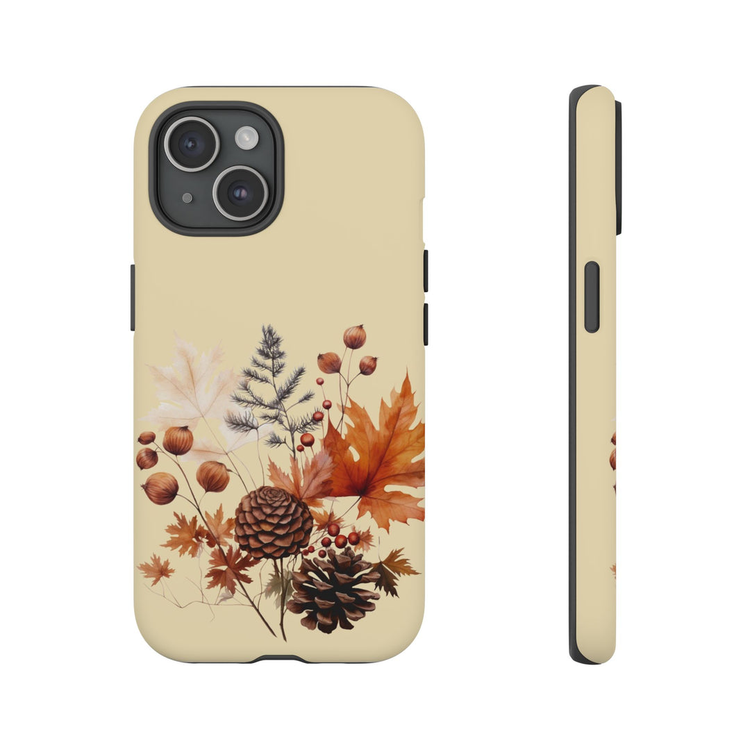 Fall Leaves Foliage Cute Phone Case for, Samsung Galaxy S24, S23, S22, S21, IPhone 16 Case | Iphone 15, Iphone 14, IPhone 13 Case Mom Dad Gift - Studio40ParkLane