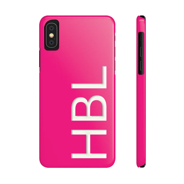 Slim Custom Personalized Pink Gift for Her Cute Phone Cases for Iphone 16 Pro Max | iPhone 15 Case | iPhone 15 Pro Max Case, Iphone 14, 13, 12, 11, 10, 8, 7 - Studio40ParkLane