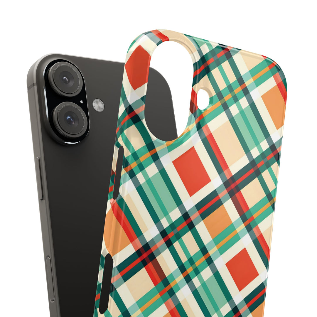 Slim Checkered Plaid Gift for Her Cute Phone Cases for Iphone 16 Pro Max | iPhone 15 Case | iPhone 15 Pro Max Case, Iphone 14, 13, 12, 11, 10, 8, 7 - Studio40ParkLane