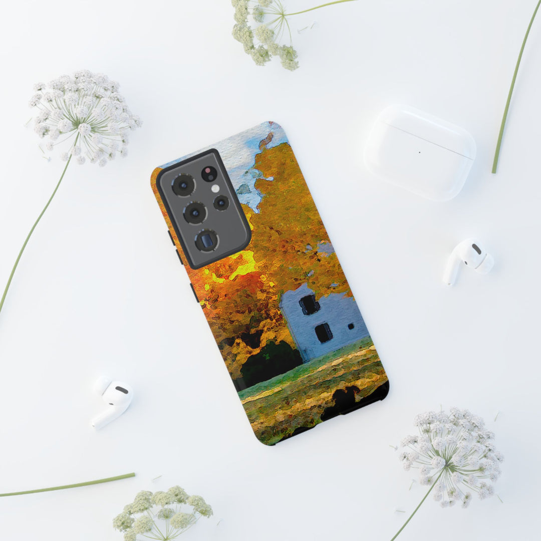 Impact Resistant, Fall Leaves Watercolor, Cute Phone Cases for Samsung S24, S23, S22, S21, IPhone 15 pro Iphone 14 pro Iphone 13 IPhone 12 Iphone 11 - Studio40ParkLane