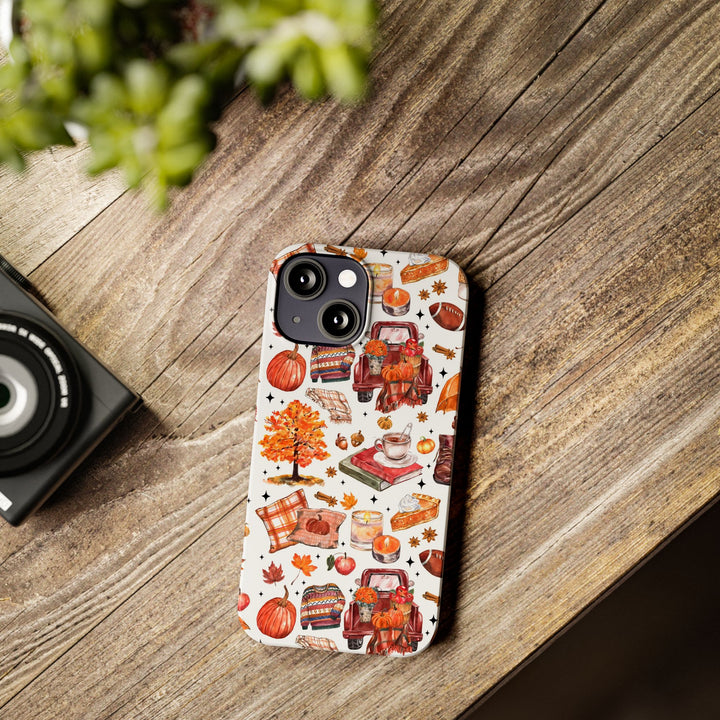 Slim Cute Fall Phone Cases Gift for Her Coquette Collage for Iphone 16 | iPhone 15 Case | iPhone 15 Pro Max Case, Iphone 14 Case, Iphone 13, Slim - Studio40ParkLane