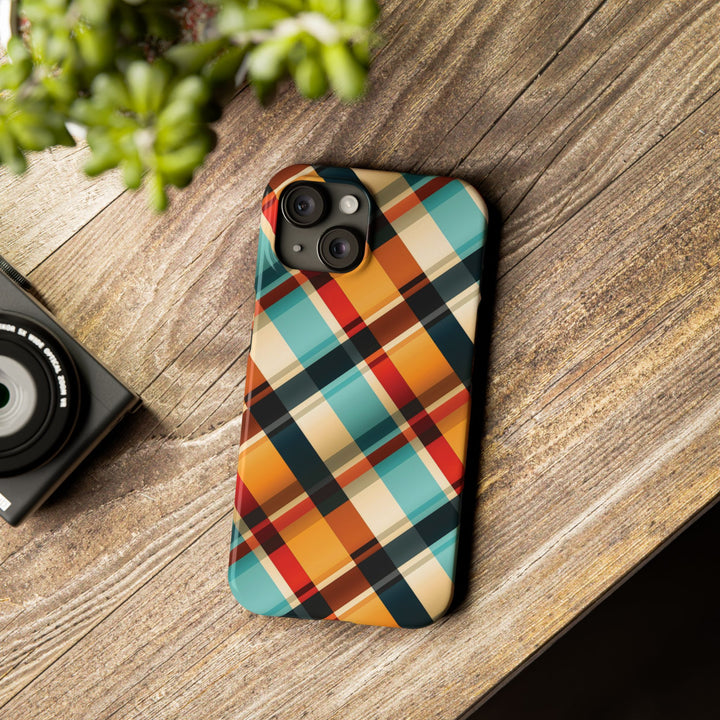Slim Checkered Plaid Gift for Her Cute Phone Cases for Iphone 16 Pro Max | iPhone 15 Case | iPhone 15 Pro Max Case, Iphone 14, 13, 12, 11, 10, 8, 7 - Studio40ParkLane