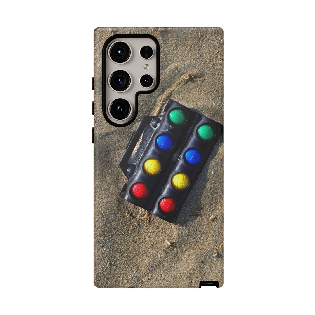 Impact Resistant, Boules Bocce Beach, Cute Phone Cases for Samsung S24, S23, S22, S21, IPhone 15 pro Iphone 14 pro Iphone 13 IPhone 12 Iphone 11 - Studio40ParkLane