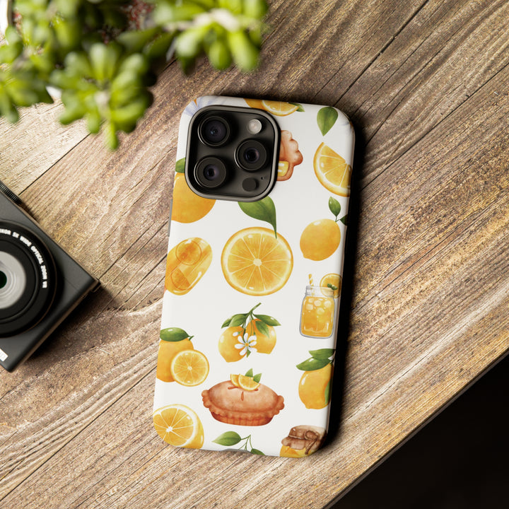 Cute IPhone Case | Summer Fruit Lemon, iPhone 15 Case | iPhone 15 Pro Case, Iphone 14 Case, Iphone 14 Pro Max Case, Protective Iphone Case - Studio40ParkLane
