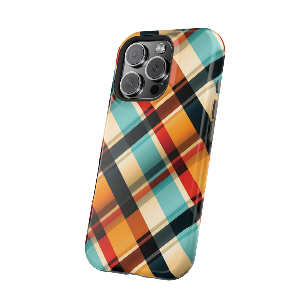 Checkered Plaid Magsafe Gift for Her Cute Phone Case for Iphone, | iPhone 16 | iPhone 15 Pro Max, Iphone 14 Pro Max, 13 12 11 10 9 8 7 - Studio40ParkLane