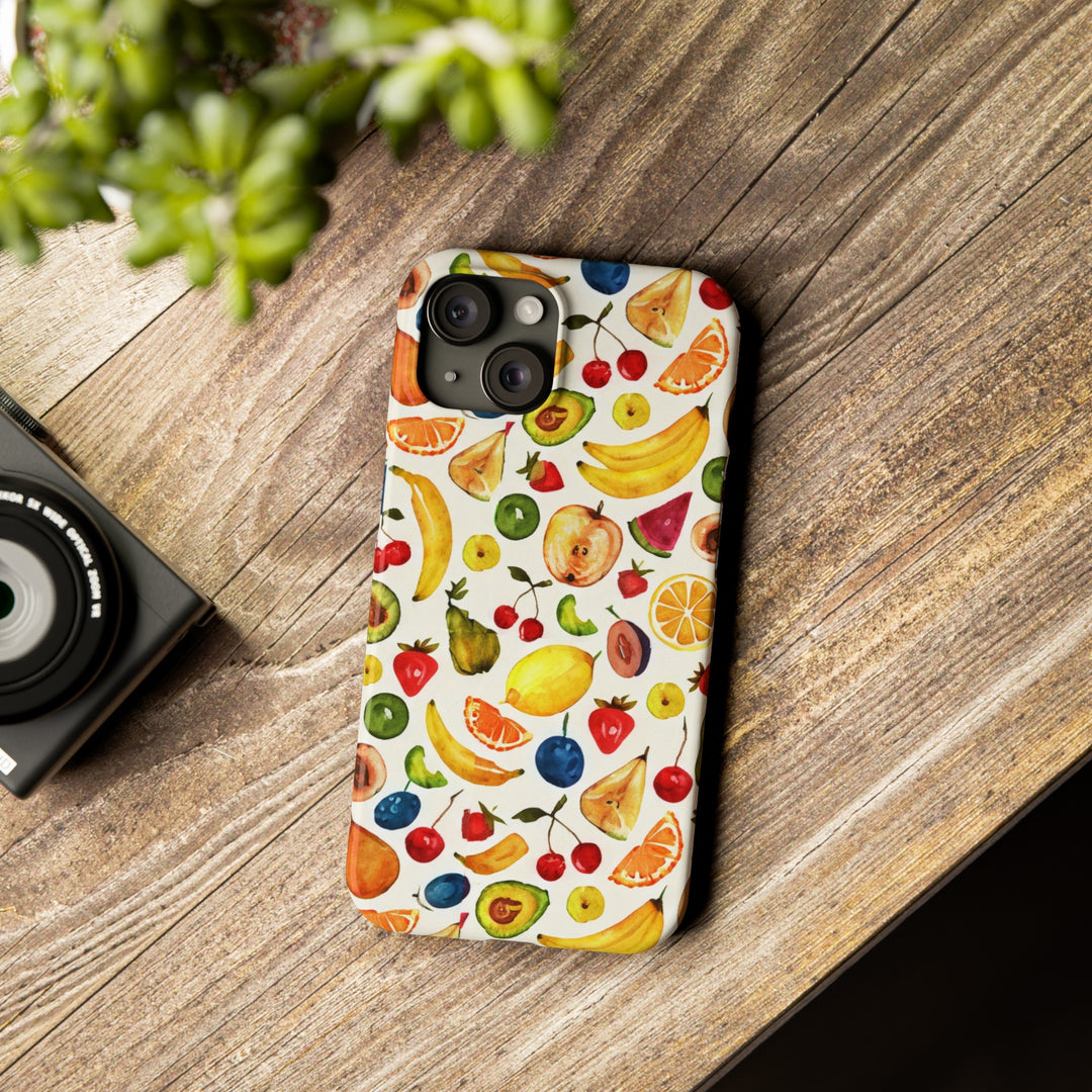 Fruit Mix Display Slim Cute Phone Cases for Iphone | iPhone 15 Case | iPhone 15 Pro Max Case, Iphone 14, Iphone 14 Pro Max, Iphone 13 - Studio40ParkLane