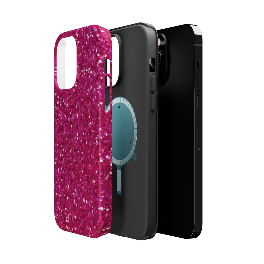 Non Glitter Pink Color Composition Magsafe Cute Phone Case for Iphone Gift for Her, | iPhone 15 Case | iPhone 15 Pro Max Case, Iphone 14, Iphone 14 Pro Max, Iphone 13, Iphone 16 - Studio40ParkLane