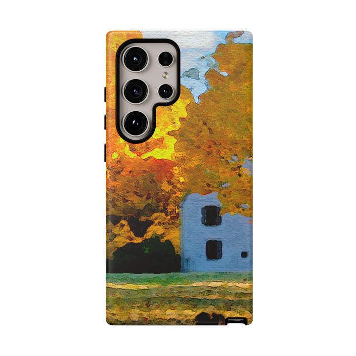 Impact Resistant, Fall Leaves Watercolor, Cute Phone Cases for Samsung S24, S23, S22, S21, IPhone 15 pro Iphone 14 pro Iphone 13 IPhone 12 Iphone 11 - Studio40ParkLane