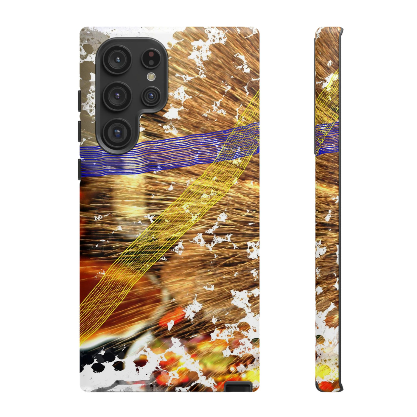 Impact Resistant, Pecan Pie Abstract, Cute Phone Cases for Samsung S24, S23, S22, S21, IPhone 15 pro Iphone 14 pro Iphone 13 IPhone 12 Iphone 11