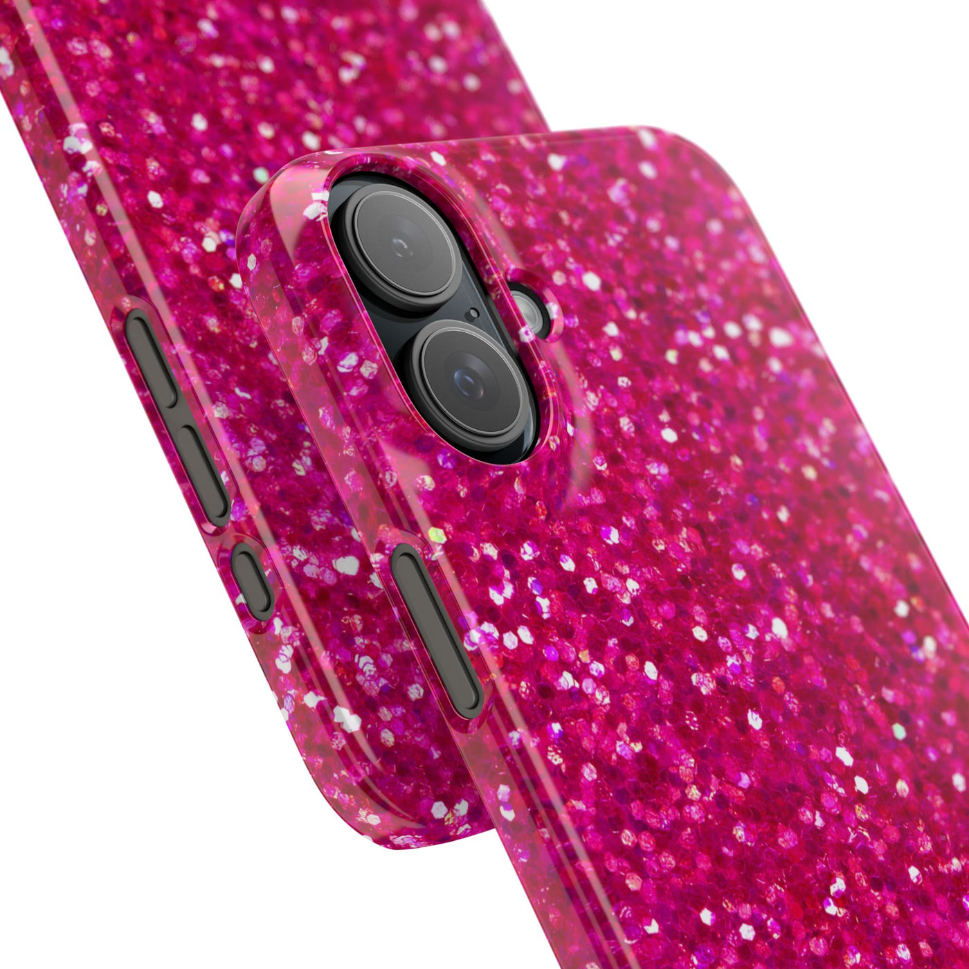 Slim Pink Glitter Cute Phone Cases for Iphone 16 Pro Max | iPhone 15 Case | iPhone 15 Pro Max Case, Iphone 14, Iphone 14 Pro Max, Iphone 13 12 11 8 7