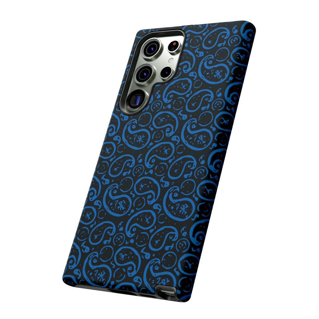 Samsung Galaxy Phone Case | Galaxy S23, S22, S21, S20 | Luxury Case Double Layered | Impact Resistant | Fashionable - Paisley 4 - Studio40ParkLane