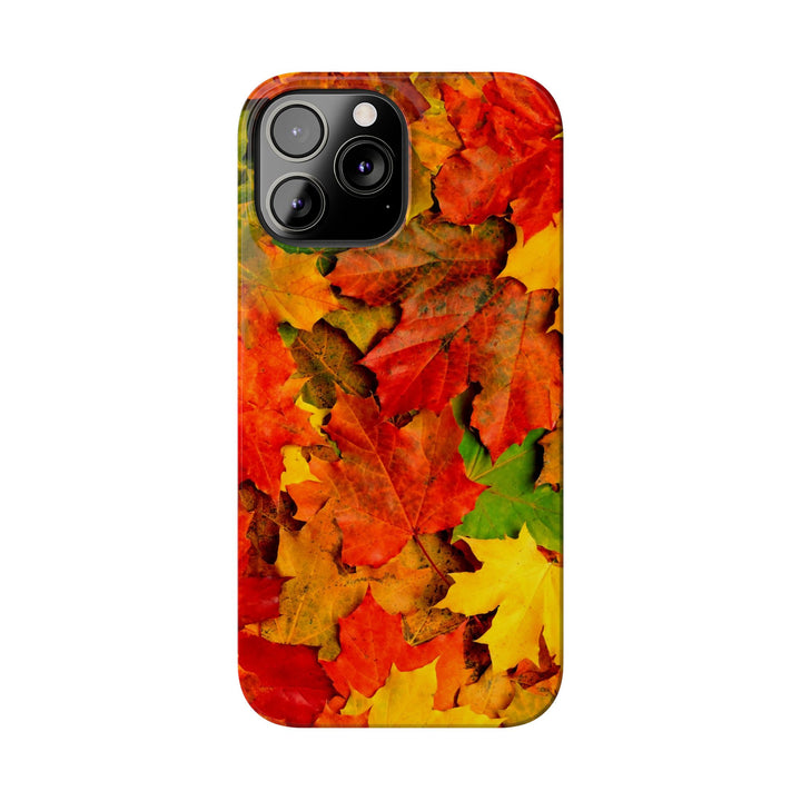 Slim Fall Leaves Slim Cute Phone Cases for Iphone | iPhone 15 Case | iPhone 15 Pro Max Case, Iphone 14, Iphone 14 Pro Max, Iphone 13 - Studio40ParkLane