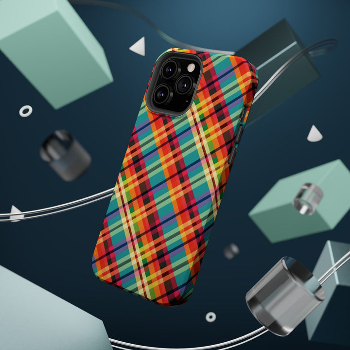 Checkered Plaid Magsafe Gift for Her Cute Phone Case for Iphone, | iPhone 16 | iPhone 15 Pro Max, Iphone 14 Pro Max, 13 12 11 10 9 8 7 - Studio40ParkLane