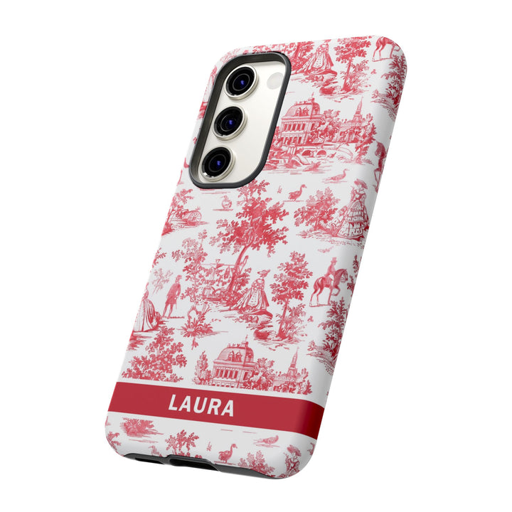 Premium Tough Personalized Initial Custom Gift Cute Phone Cases for Samsung Galaxy S24, S23, S22, S21 Plus, Ultra, Iphone 16, 15, 14 Pro Max - Studio40ParkLane