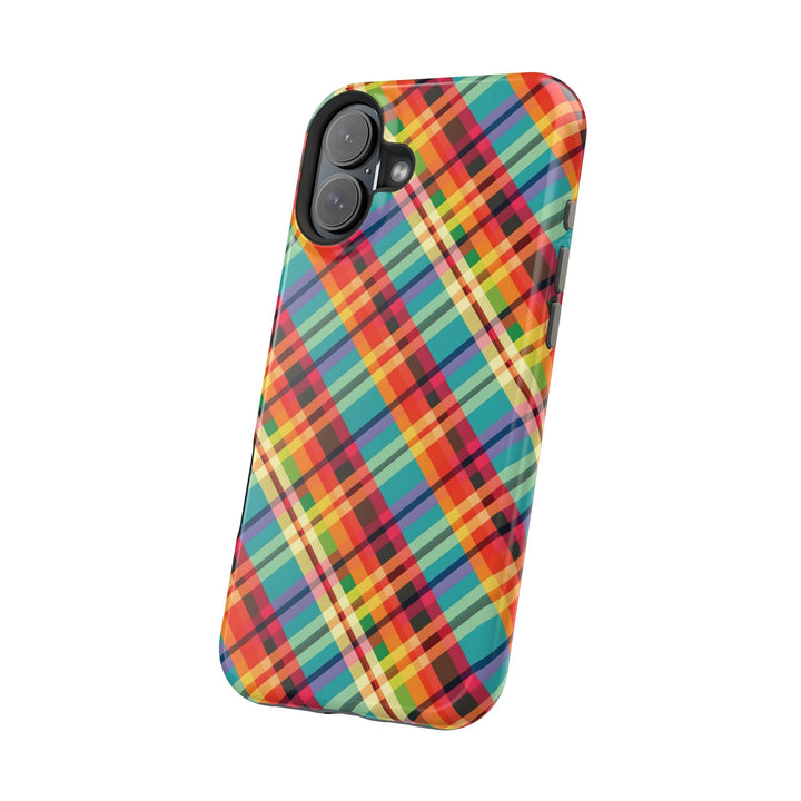 Checkered Plaid Magsafe Gift for Her Cute Phone Case for Iphone, | iPhone 16 | iPhone 15 Pro Max, Iphone 14 Pro Max, 13 12 11 10 9 8 7 - Studio40ParkLane