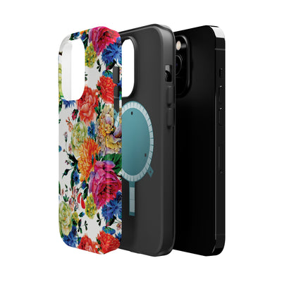 Spring Flowers Magsafe Cute Phone Case for Iphone Gift for Her, iPhone 16 Case iPhone 15 Pro Max Case, Iphone 14, Iphone 14 Pro Max, 13, 12 - Studio40ParkLane