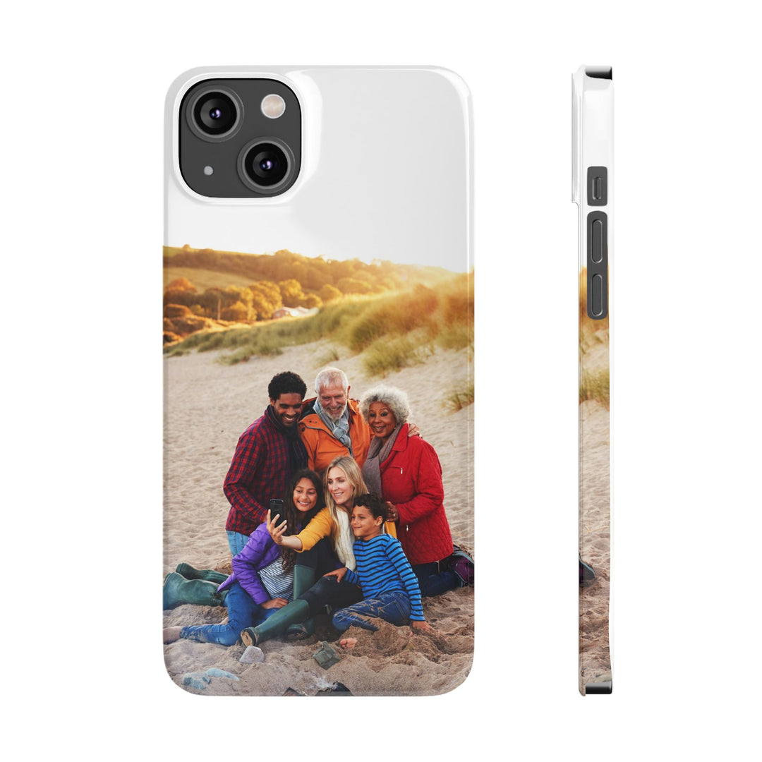 Slim Custom Personalized Family Photo Phone Cases for Iphone 16 | iPhone 15 Case | iPhone 15 Pro Max Case, Iphone 14, Iphone 14 Pro Max, Iphone 13, Slim - Studio40ParkLane