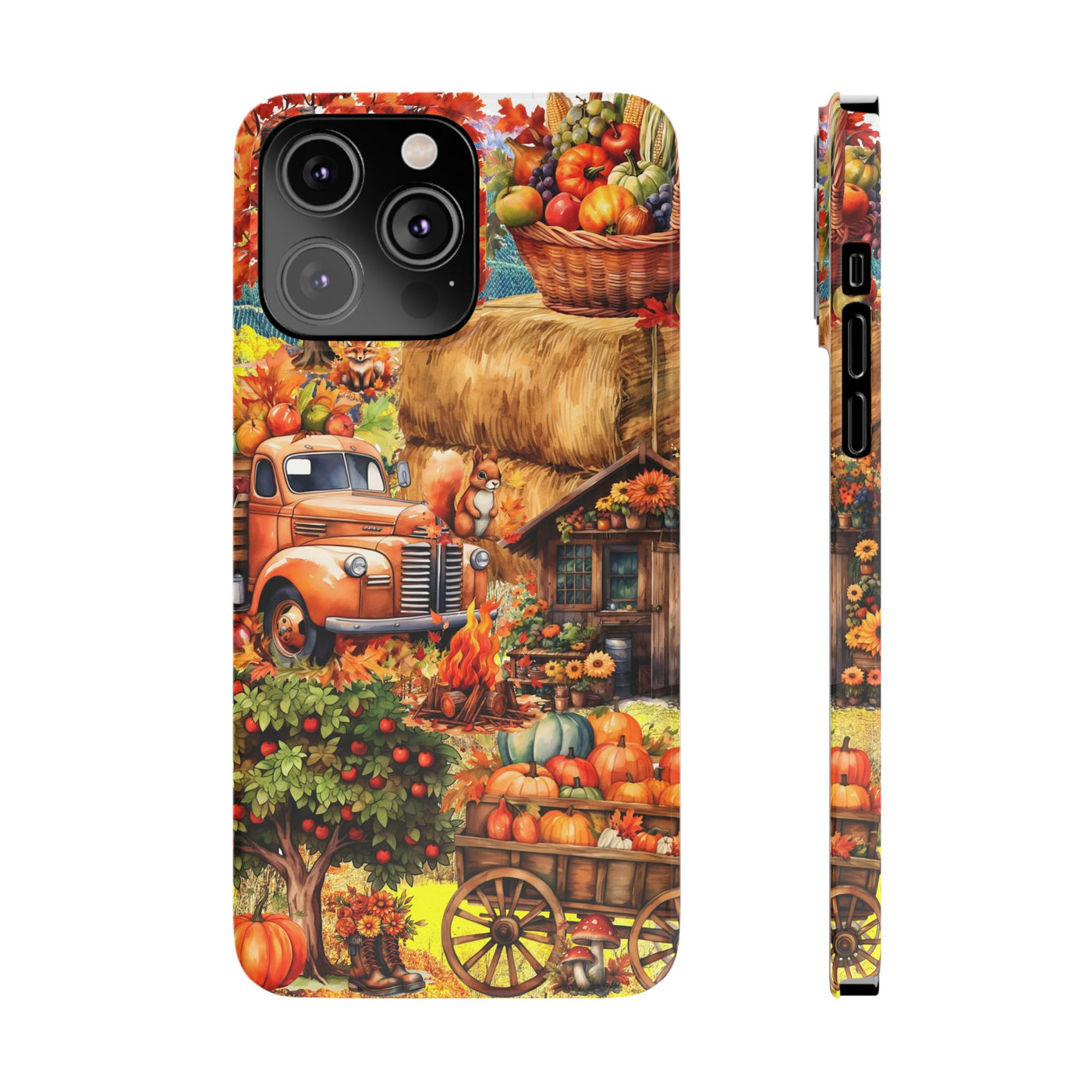 Fall Coquette Collage Cute Phone Cases for Iphone 16 | iPhone 15 Case | iPhone 15 Pro Max Case, Iphone 14, Iphone 14 Pro Max, Iphone 13, Slim Mom Dad Gift