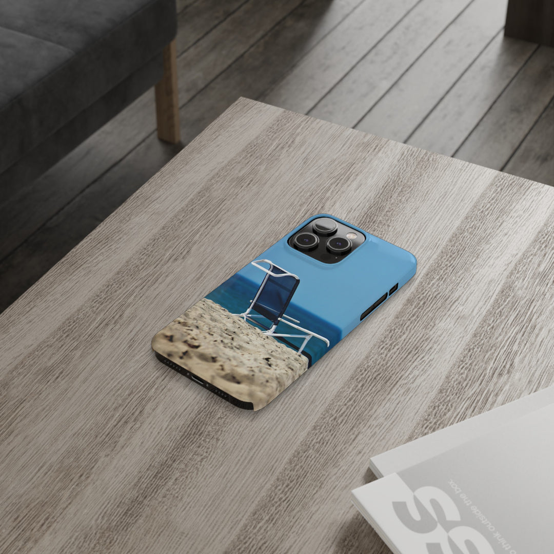 Slim Cute Phone Cases for Iphone - | iPhone 15 Case | iPhone 15 Pro Max Case, Iphone 14 Case, Iphone 14 Pro Max, Iphone 13, Summer Beach Chair - Studio40ParkLane