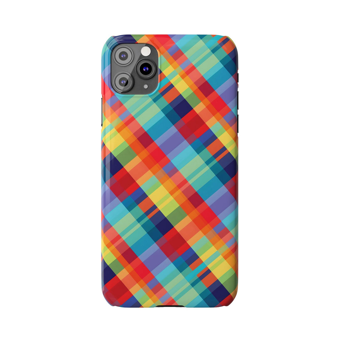 Slim Checkered Plaid Gift for Her Cute Phone Cases for Iphone 16 Pro Max | iPhone 15 Case | iPhone 15 Pro Max Case, Iphone 14, 13, 12, 11, 10, 8, 7 - Studio40ParkLane